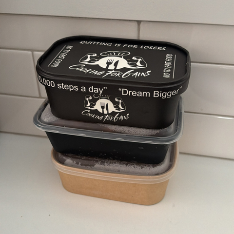 CFG™ Pre Order- Meal Prep Containers – 50 Pack