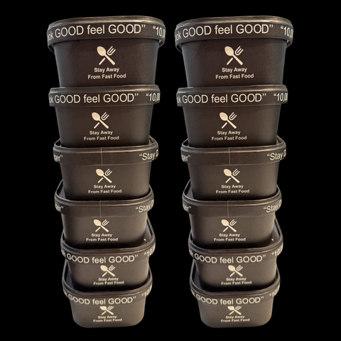 CFG™ Pre Order- Meal Prep Containers – 50 Pack