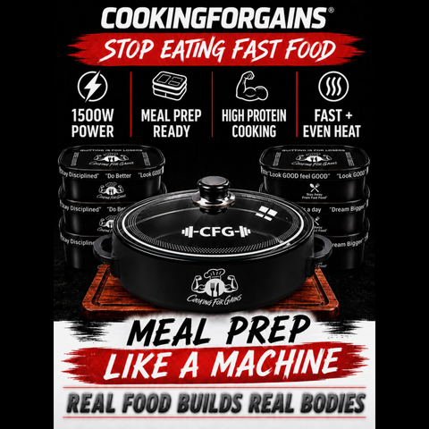 CFG Electric Meal Prep Skillet — Pre-Order