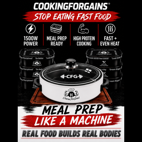 CFG Electric Meal Prep Skillet — Pre-Order