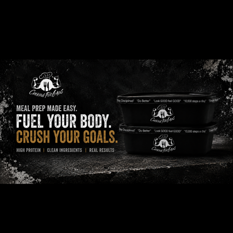 CFG™ Pre Order- Meal Prep Containers – 50 Pack
