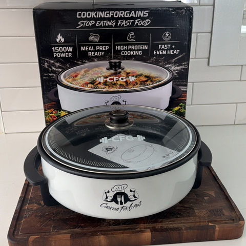 CFG Electric Meal Prep Skillet — Pre-Order